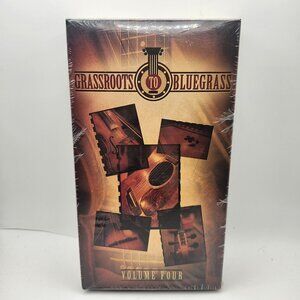 Grassroots To Bluegrass Volume Four VHS 1999 Gabriel Sealed Rare Collectible